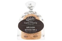 Lipóti készre sütött, szeletelt kovászos kenyér 500 g