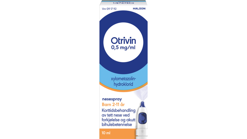 Otrivin Nesespray Barn 0.5mg | 10ml