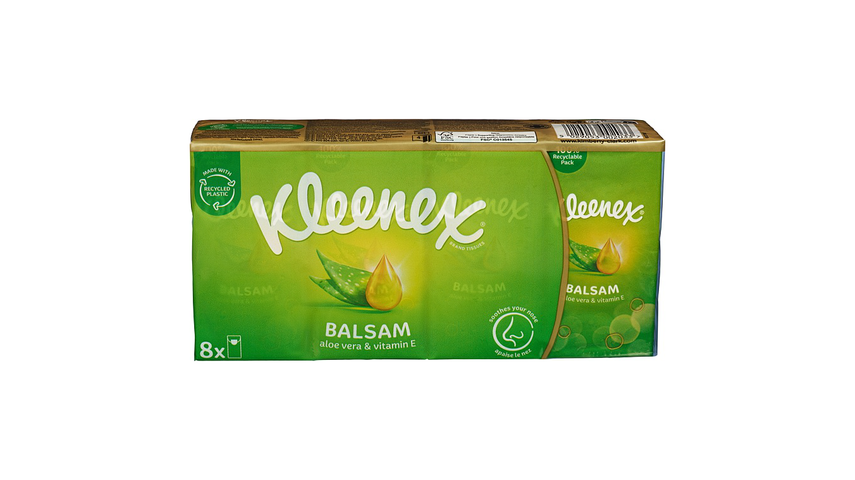 Kleenex Balsam Pocket Tissues | 8 x 9 pieces