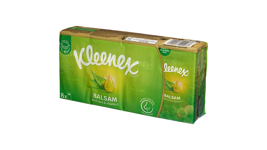 Kleenex Balsam Pocket Tissues | 8 x 9 pieces