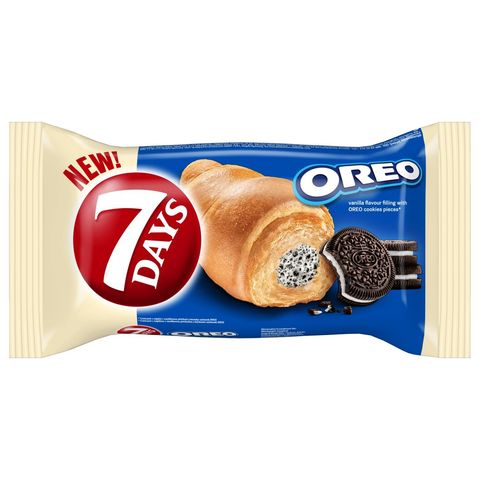 7 Days Croissant Oreo & Vanilla Flavor | 60 g