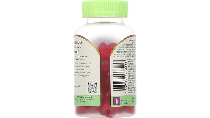 Biopharma Melatonin Sleep Gummies | 60stk