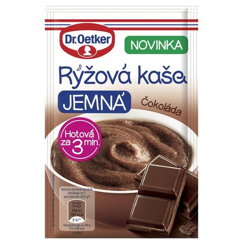 Dr. Oetker Rýžová kaše jemná čokoláda | 52 g