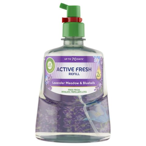 Air Wick Active Fresh Levendula Mező és Harangvirág utántöltő 228 ml