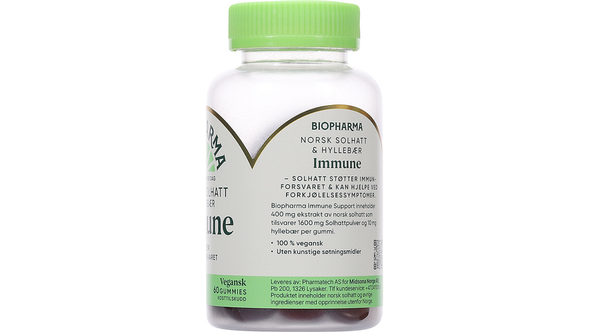 Biopharma Immune Support Gummies | 60stk