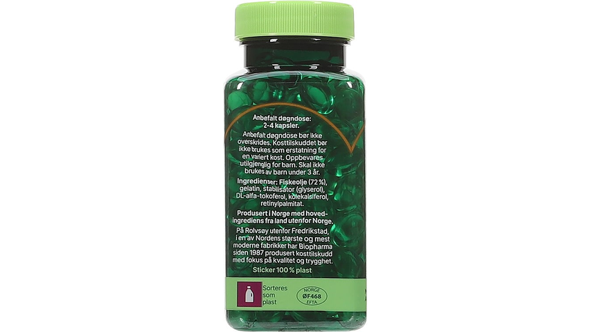 Biopharma Trippel Omega 3 | 144stk