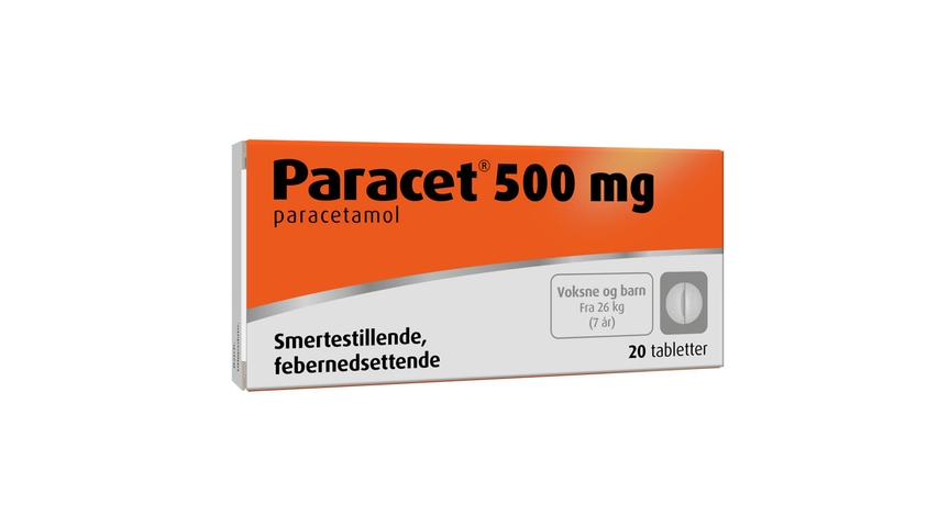 Paracet Tablett Rund 500mg | 20stk