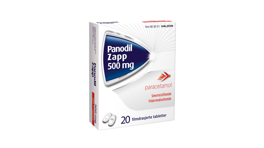 Panodil Smertestillende 500mg | 20stk