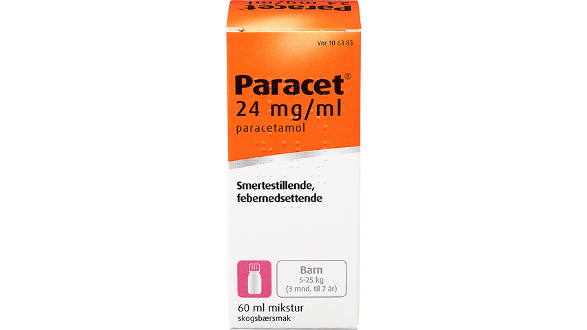 Paracet Mikstur 24mg | 60ml