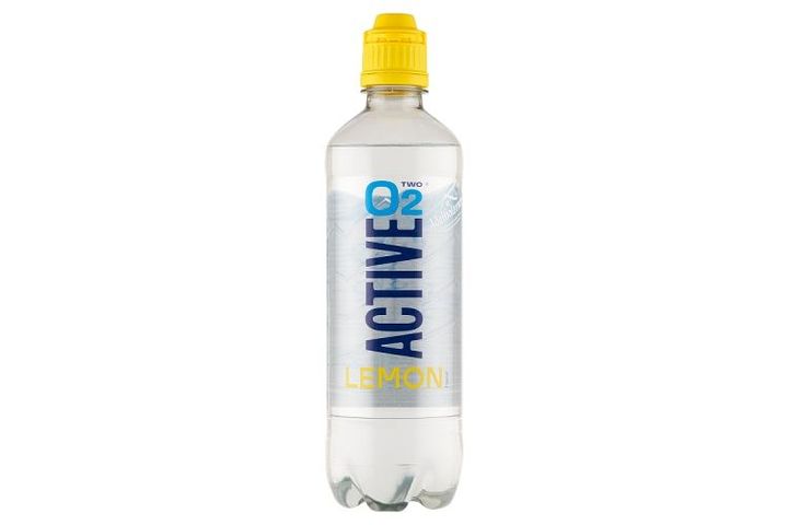 Active O2 Lemon Flavoured Oxygenated Carbonated Energy Free Low Carbonated Soft Drink 500 ml