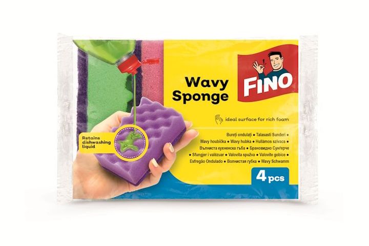 FINO wavy sponge 4pcs