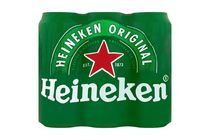 Heineken minőségi világos sör 5% 6 x 0,5 l