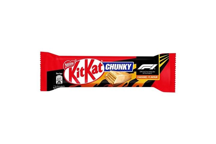 KitKat Chunky ropogós ostya karamellízű bevonóban és tejcsokoládéban 40 g