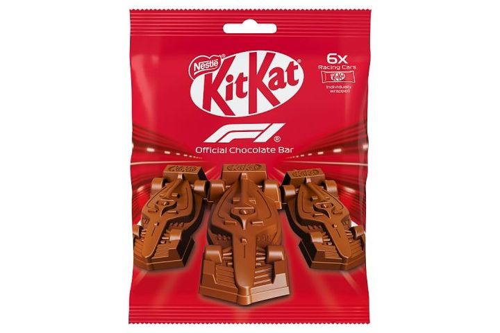 KitKat F1 tejcsokoládé zsírszegény kakaóporos krémmel, gabonapelyhekkel kekszporral 6 x 11 g (66 g)