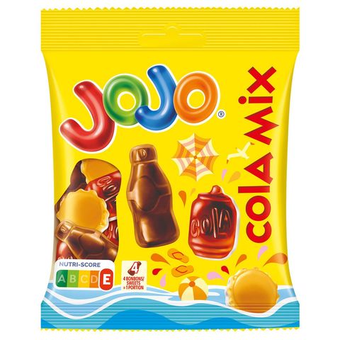 Jojo Bonbóny cola mix ovocné želé | 80 g