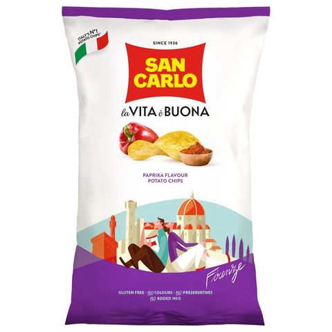 San Carlo Chips Peppers | 50 g
