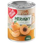 Kvalitně Výhodně Meruňky půlené loupané ve sladkém nálevu | 410 g