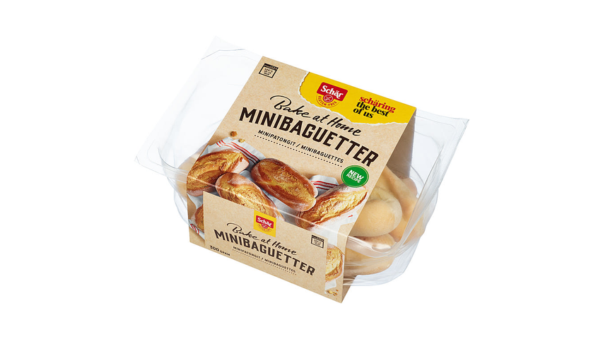 Schär glutenfria Minibaguetter 300g