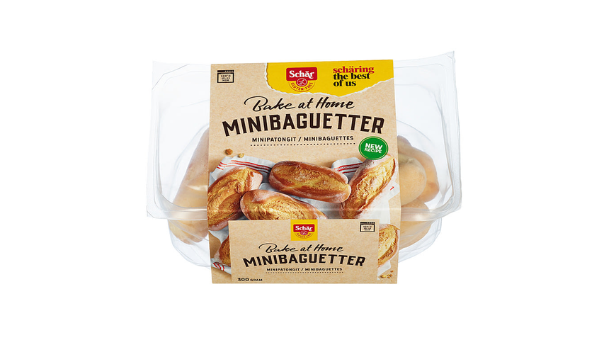 Schär glutenfria Minibaguetter 300g