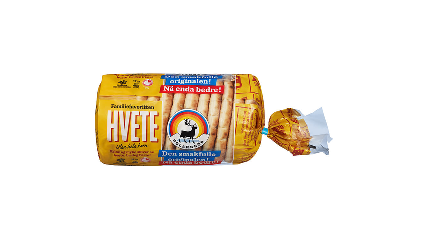 Polarbrød Hvete 12stk | 450g
