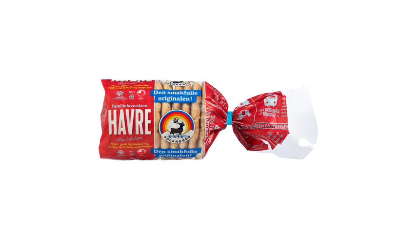 Polarbrød Havre 12stk | 450g