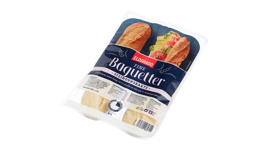 Eldorado Baguette Fin Steinovnsbakt | 2 x 125g