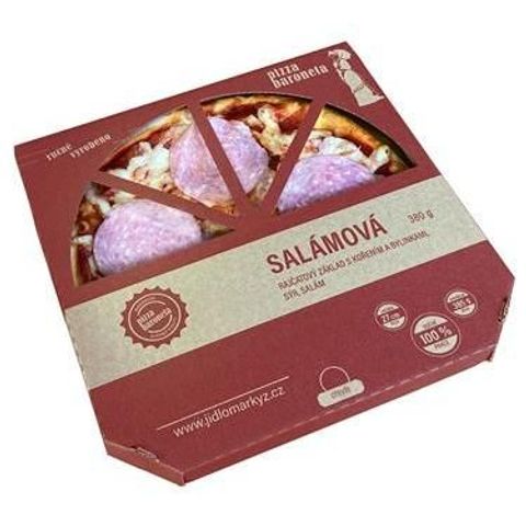 Baroneta Pizza Salami chilled | 380 g