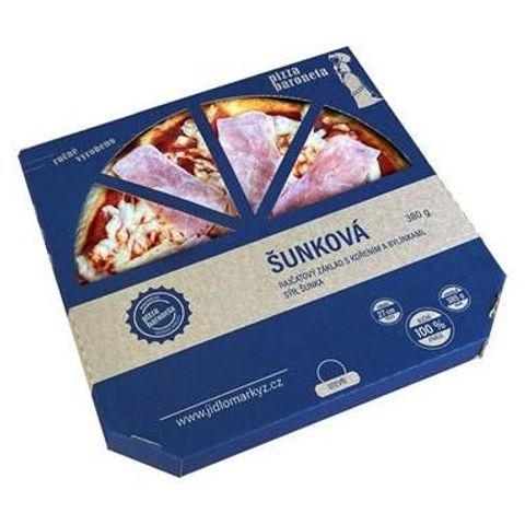 Baroneta Pizza Ham chilled | 380 g