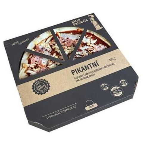 Baroneta Pizza Pikantní chlazená | 385 g