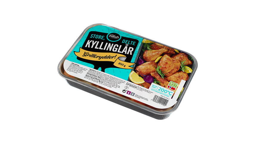 Folkets Kyllinglår Krydret | 850g