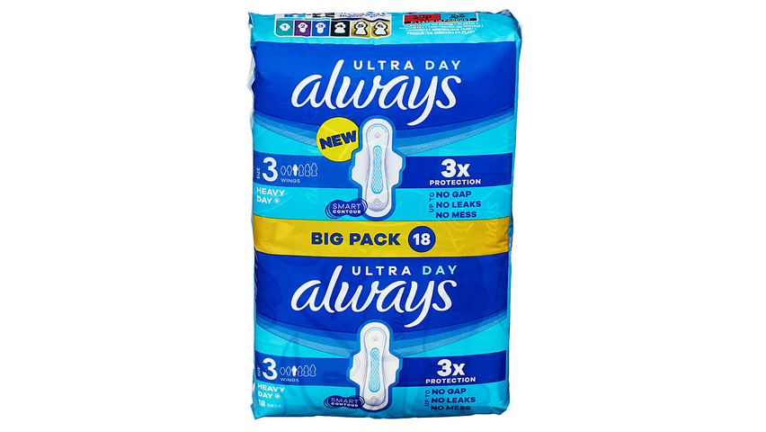 Always Ultra Nr 3 Nattbind | 18stk