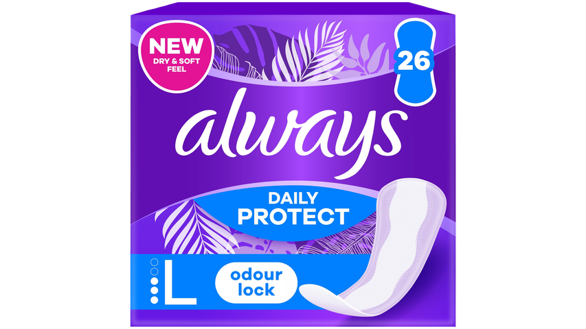 Always dailies extra protect tisztasági betét Large 26 db