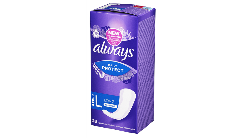 Always dailies extra protect tisztasági betét Large 26 db