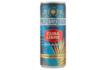 Professorado Cuba Libre rum és kóla ízű szénsavas alkoholos ital 4,9% 250 ml