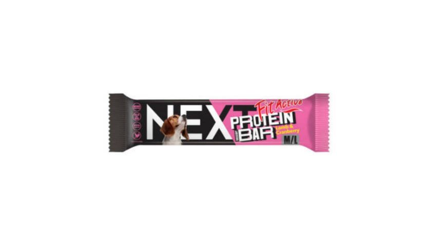FitActive NEXT Protein Dessert Bar 55g jutalomfalat kutyáknak, bárányhússal és vörösáfonyával