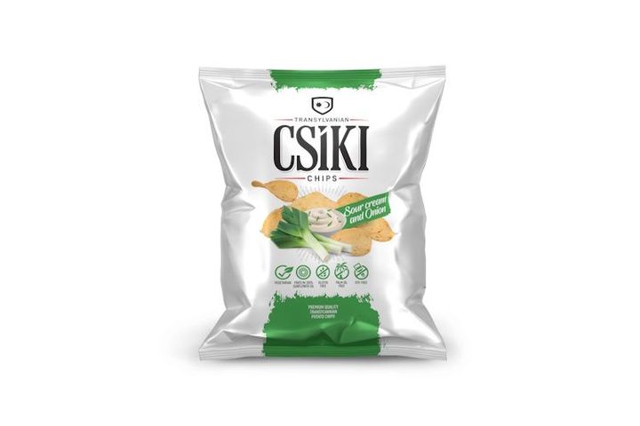 Csíki csipsz hagymás tejfölös 60g
