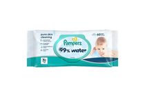 Pampers 99%-ban Vízalapú Baby Nedves Törlőkendő, 1 Csomag x 60 Törlőkendő db Baba Nedves Törlőkendő