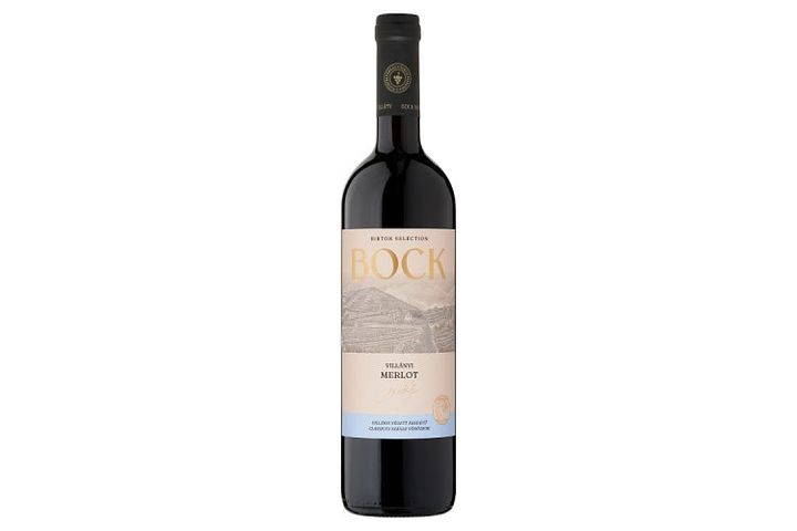 Bock Birtok Selection Villányi Merlot classicus száraz vörösbor 14% 750 ml