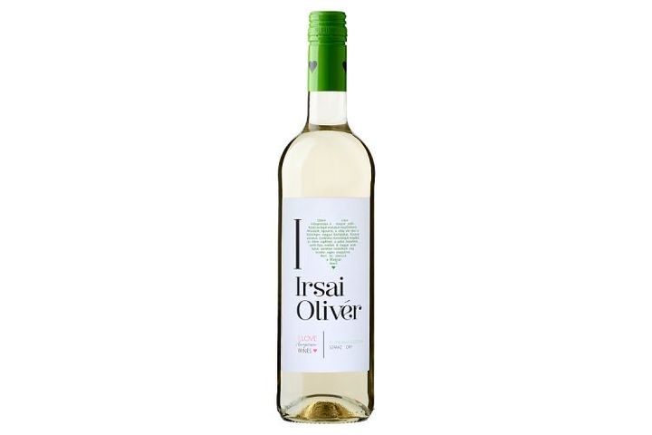 I Love Dunántúli Irsai Olivér száraz bor 12% 75 cl