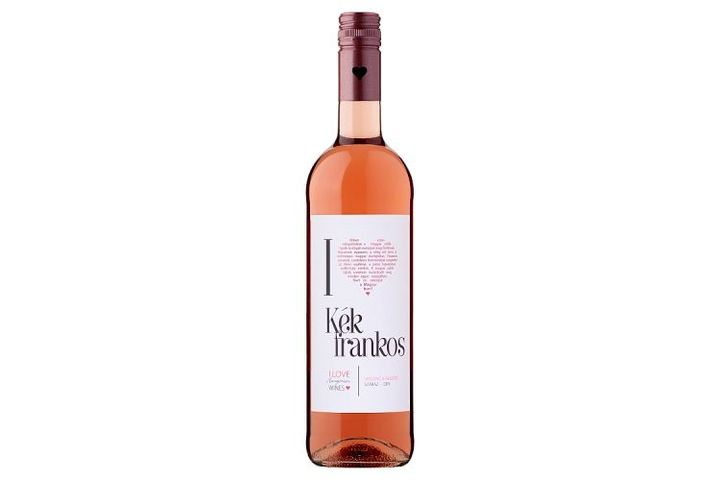 I Love Dunántúli Kékfrankos száraz rosébor 12% 75 cl