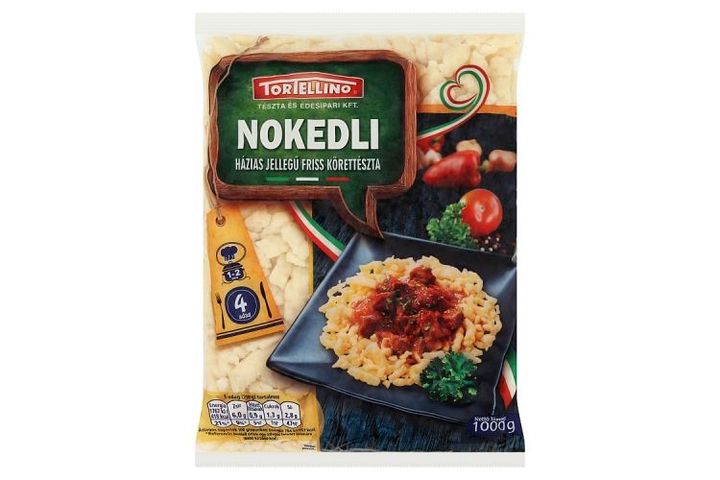 Tortellino nokedli házias jellegű friss körettészta 1000 g