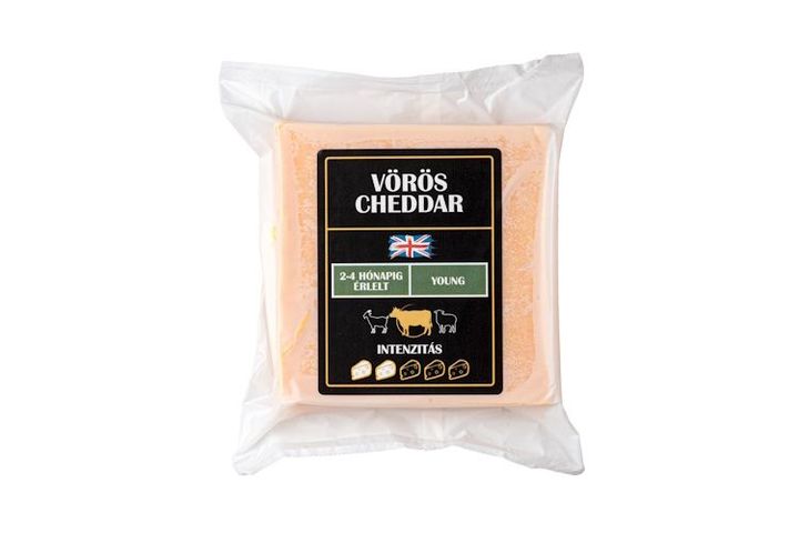 Lecker Vörös Cheddar sajt egalizált 200 g
