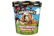Ben & Jerry's karamelles jégkrém és tejszínes jégkrém churros fánk-darabokkal 465 ml