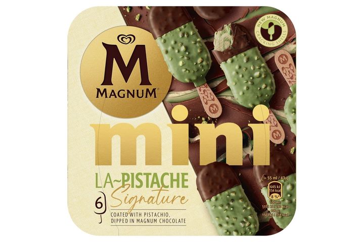 Magnum Mini La Pistache Pistachio Flavour Ice Cream 6 x 330 ml