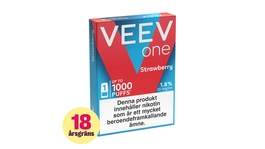VEEV ONE Strawberry 1-p delivery from foodora market Västerort in