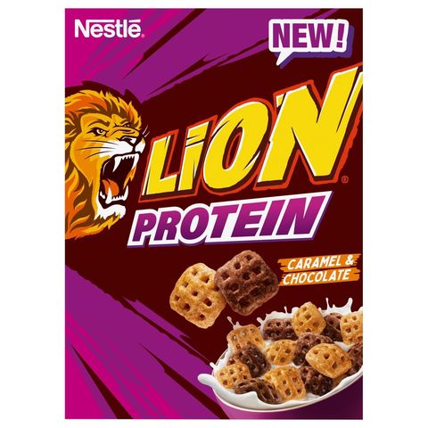 Nestlé Lion Protein cereal caramel and chocolate | 340 g