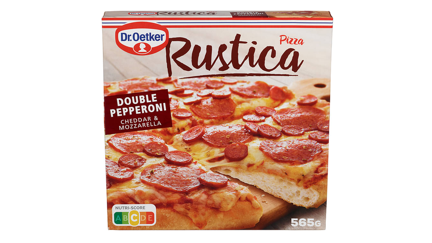 Dr.Oetker Rustica double pepperoni 565 g