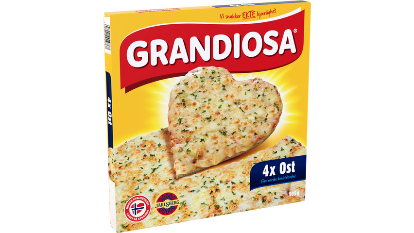Grandiosa 4 x Ost | 505g