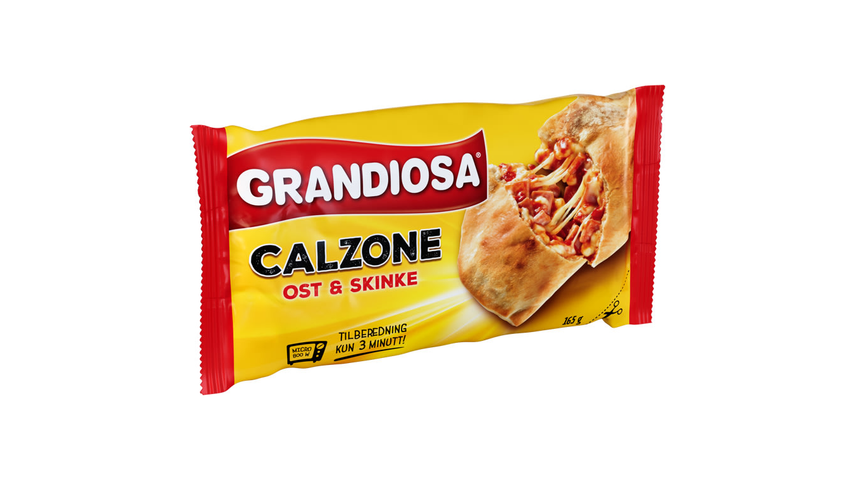 Grandiosa Calzone Ost & Skinke | 165g