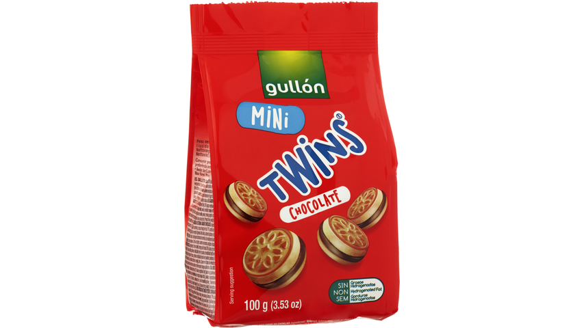 Gullon Mini Twins biscuits with cocoa filling 100 g